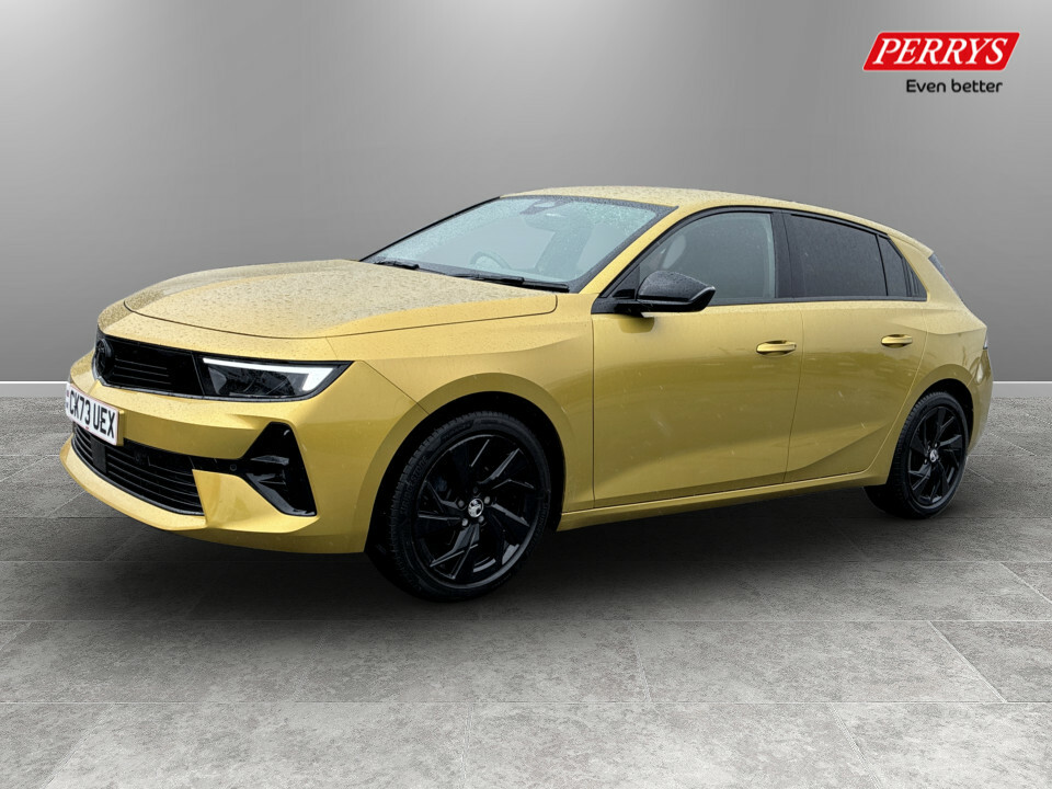 Vauxhall Astra 1.2 Turbo 130 Gs CK73UEX Yellow #3