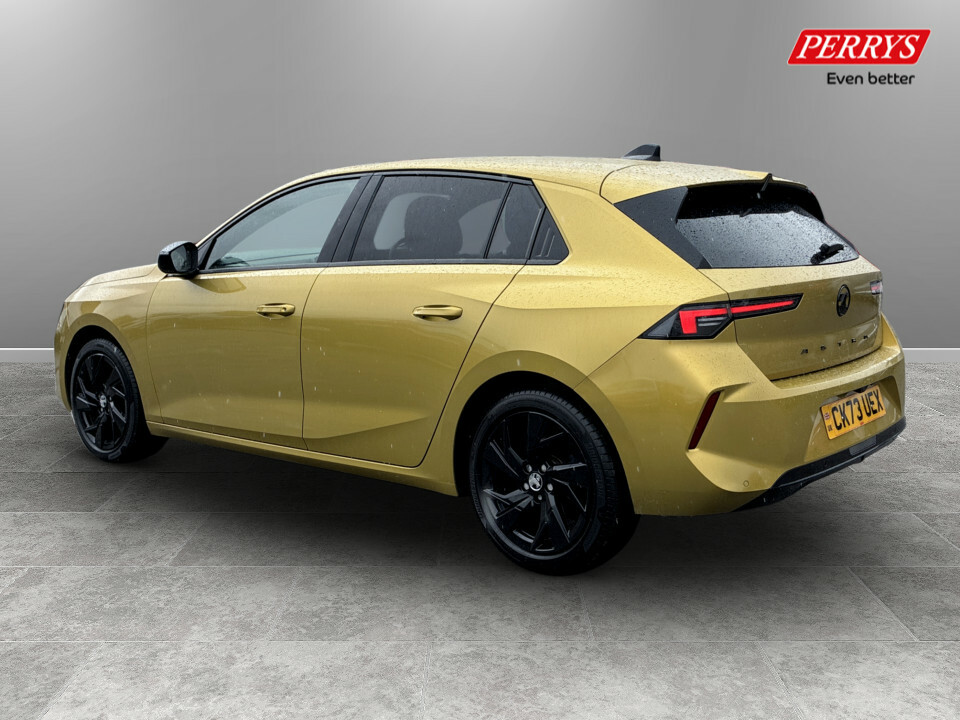 Vauxhall Astra 1.2 Turbo 130 Gs CK73UEX Yellow #5