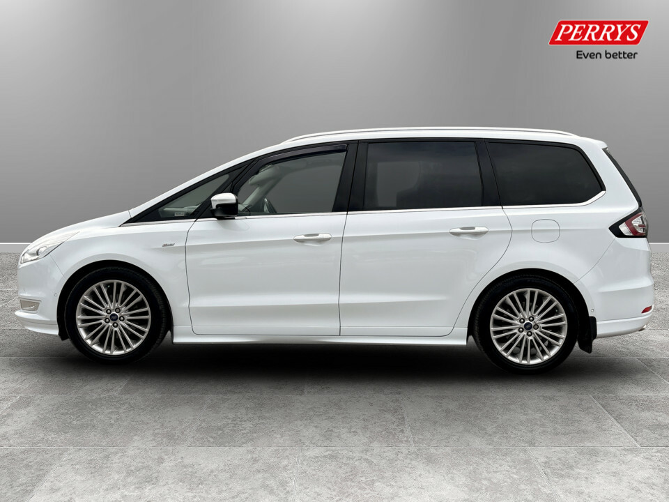Ford Galaxy 2.0 Tdci 180 Titanium X White #4