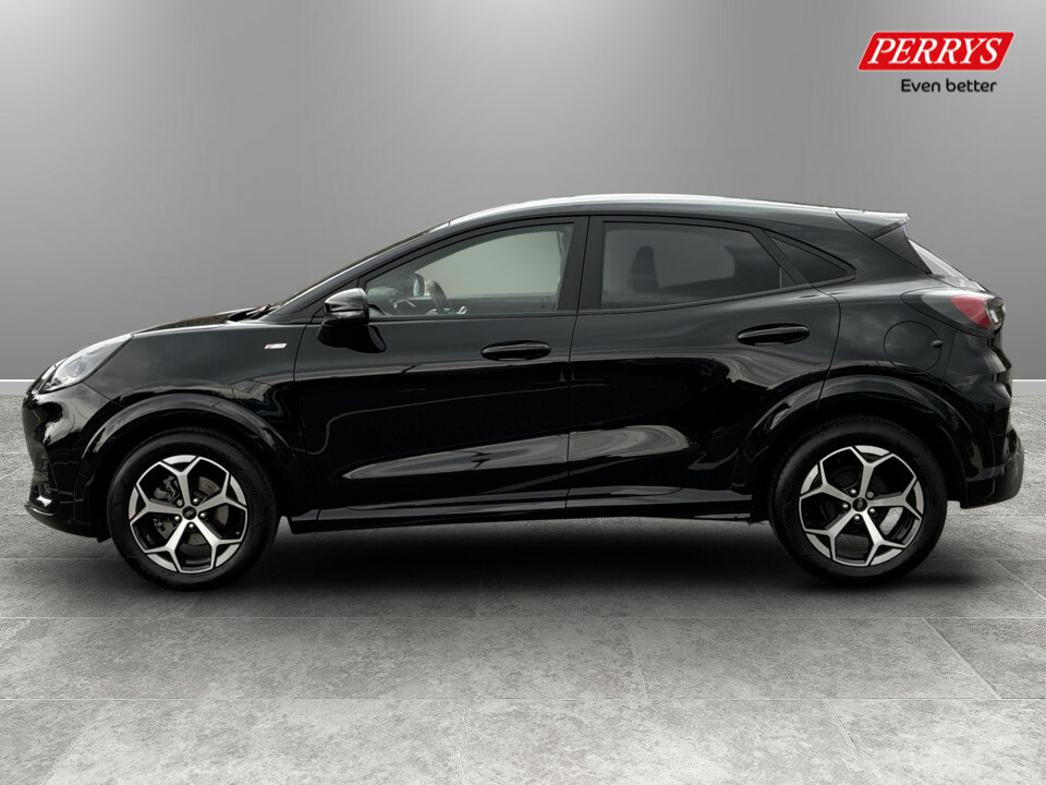 Ford Puma 1.0 Ecoboost Hybrid Mhev St-line Dct MJ75KZH Black #4