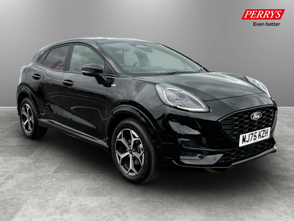 Ford Puma 1.0 Ecoboost Hybrid Mhev St-line Dct Black