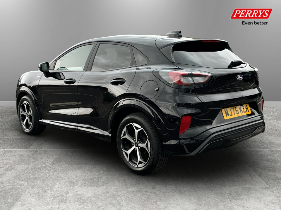 Ford Puma 1.0 Ecoboost Hybrid Mhev St-line Dct MJ75KZH Black #5