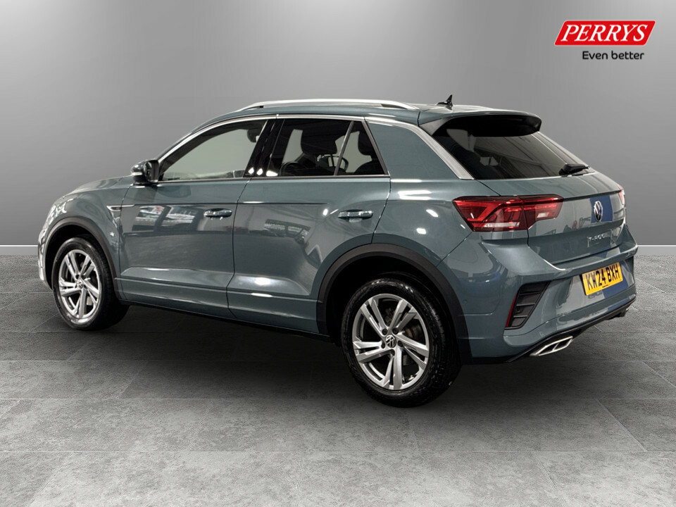 Volkswagen T-Roc 2.0 Tdi 150 Evo R-line Dsg KW24BXH Blue #5