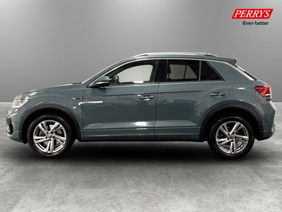 Volkswagen T-Roc 2.0 Tdi 150 Evo R-line Dsg KW24BXH Blue #4