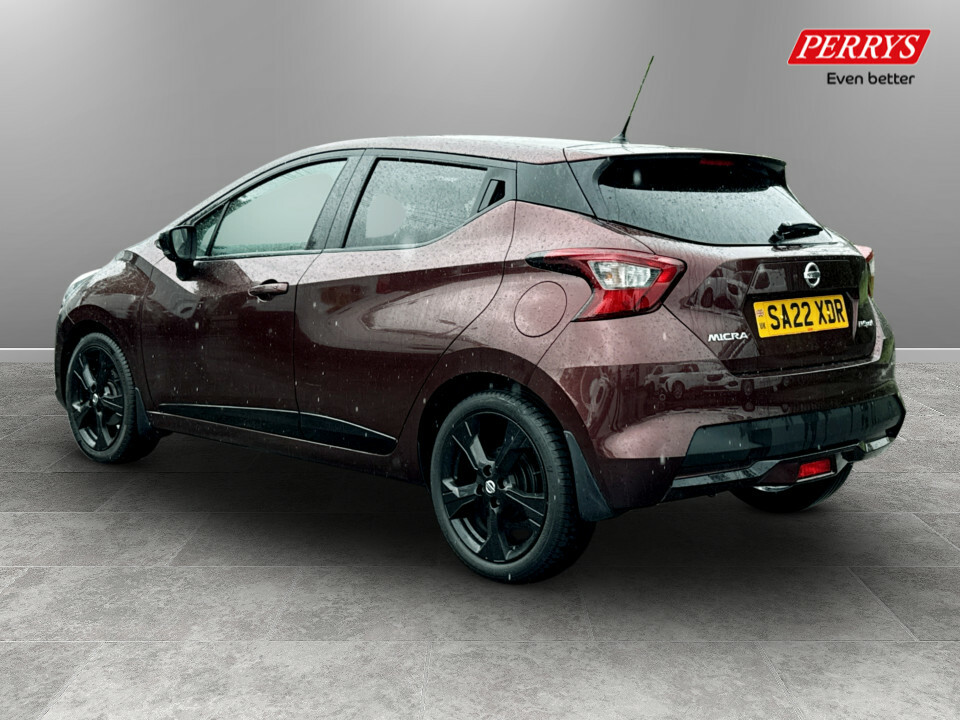 Nissan Micra 1.0 Ig-t 92 N-sport SA22XDR Red #5
