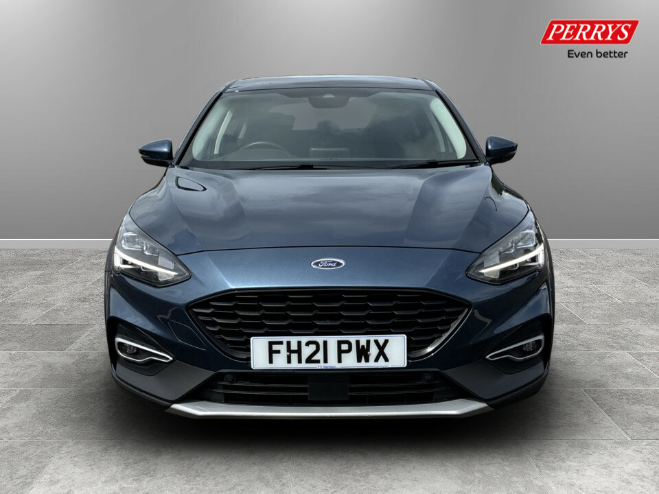 Ford Focus 1.0 Ecoboost Hybrid Mhev 155 Active X Edition FH21PWX Blue #2