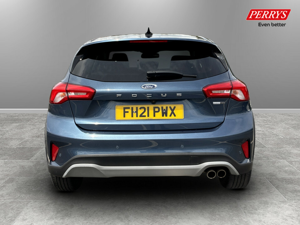 Ford Focus 1.0 Ecoboost Hybrid Mhev 155 Active X Edition FH21PWX Blue #6