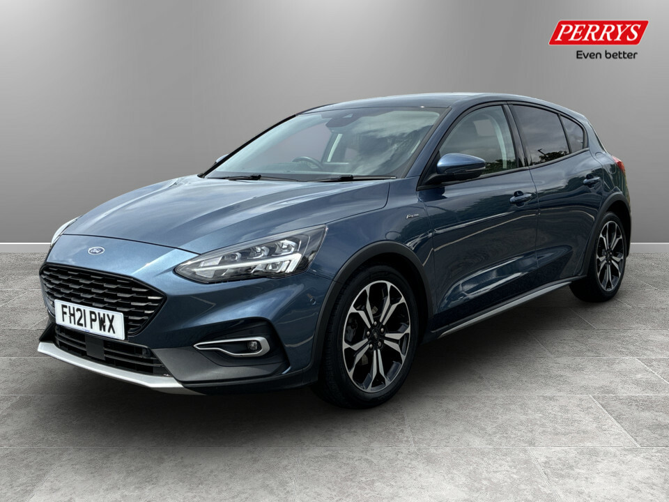 Ford Focus 1.0 Ecoboost Hybrid Mhev 155 Active X Edition FH21PWX Blue #3