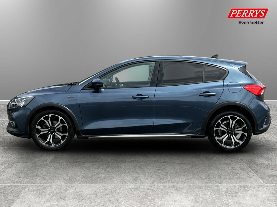 Ford Focus 1.0 Ecoboost Hybrid Mhev 155 Active X Edition FH21PWX Blue #4