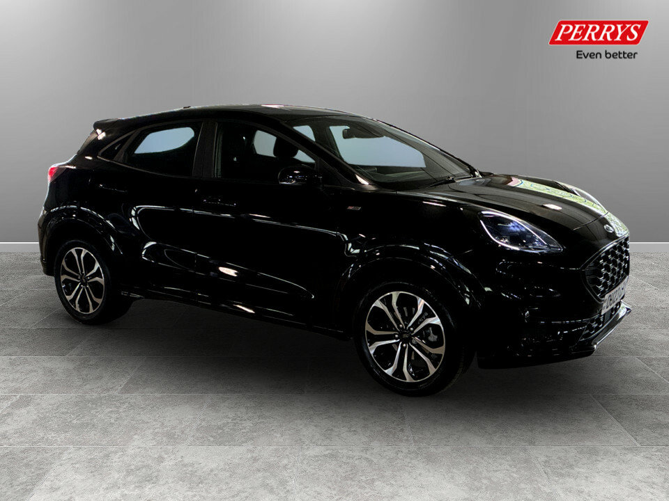 Ford Puma 1.0 Ecoboost Hybrid Mhev St-line Dct OU23LPX Black