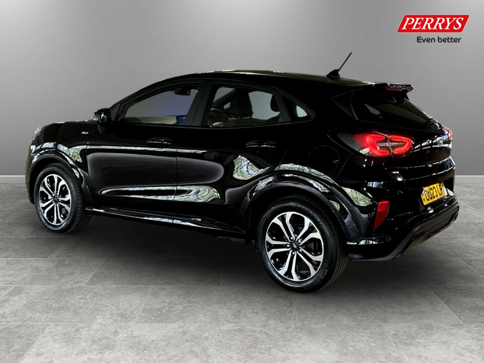 Ford Puma 1.0 Ecoboost Hybrid Mhev St-line Dct OU23LPX Black #5
