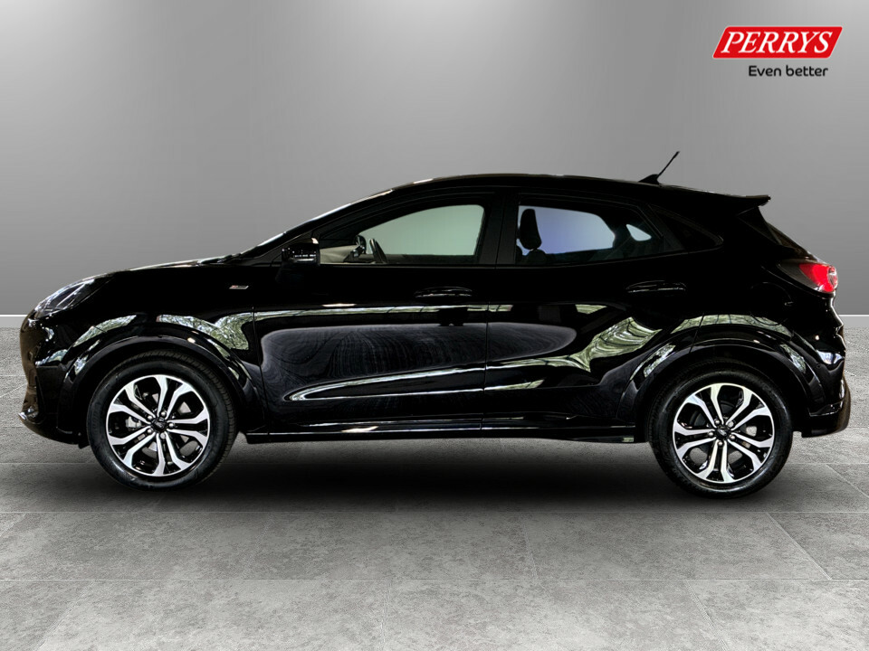 Ford Puma 1.0 Ecoboost Hybrid Mhev St-line Dct OU23LPX Black #4
