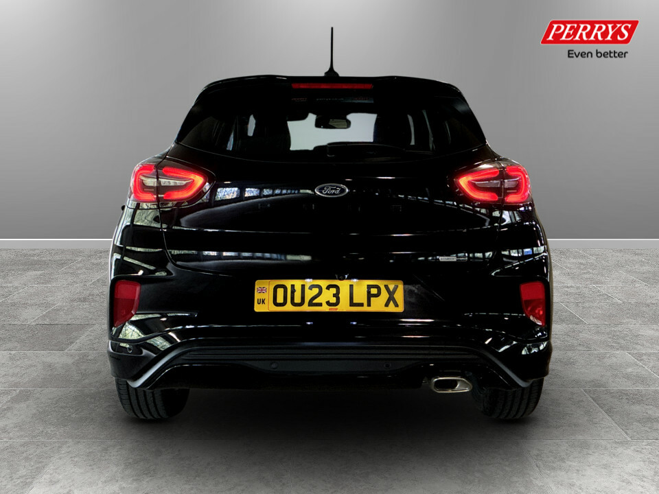Ford Puma 1.0 Ecoboost Hybrid Mhev St-line Dct OU23LPX Black #6