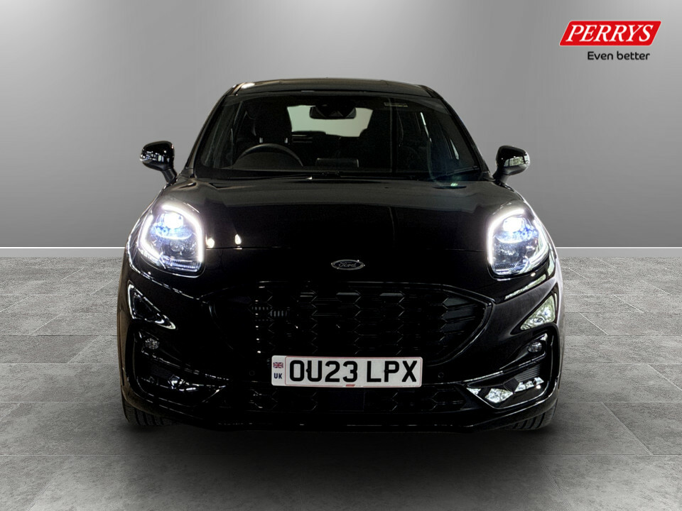 Ford Puma 1.0 Ecoboost Hybrid Mhev St-line Dct OU23LPX Black #2