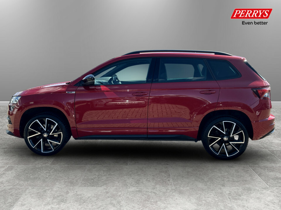 Skoda Karoq 1.5 Tsi Sport Line Dsg OE69EEA Red #4