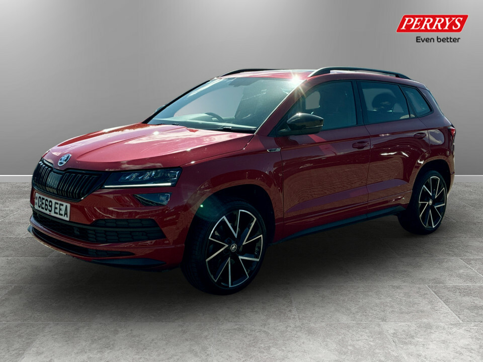 Skoda Karoq 1.5 Tsi Sport Line Dsg OE69EEA Red #3