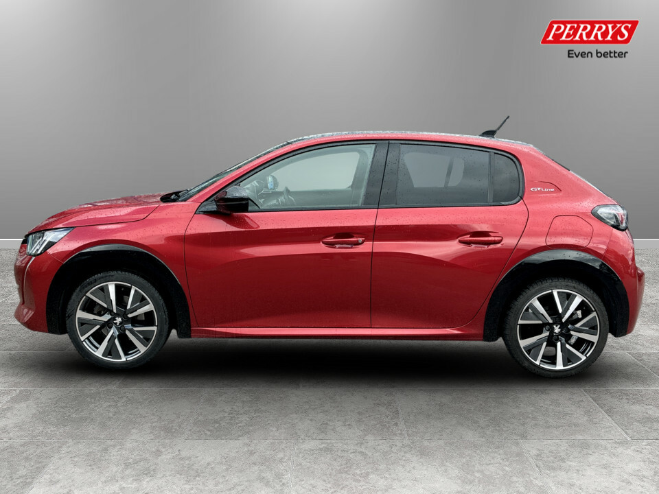 Peugeot 208 1.2 Puretech 130 Gt Line Eat8 MT20CKX Red #4