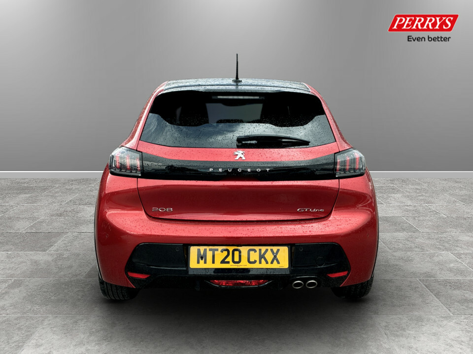 Peugeot 208 1.2 Puretech 130 Gt Line Eat8 MT20CKX Red #6