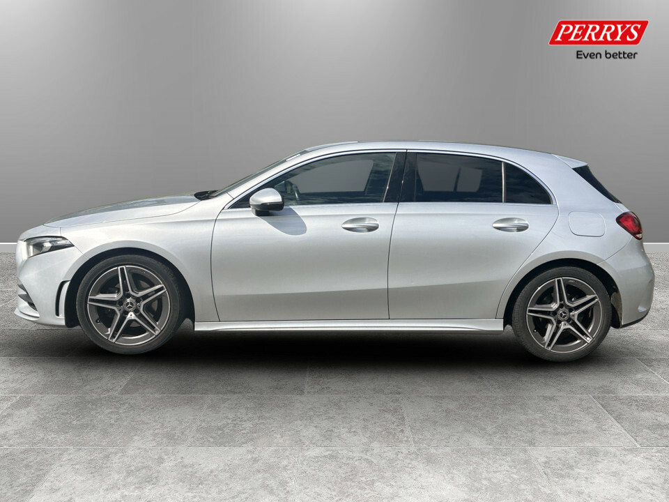 Mercedes-Benz A Class A180d Amg Line YL69JFX Silver #4