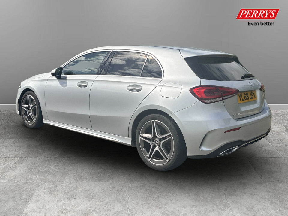 Mercedes-Benz A Class A180d Amg Line YL69JFX Silver #5