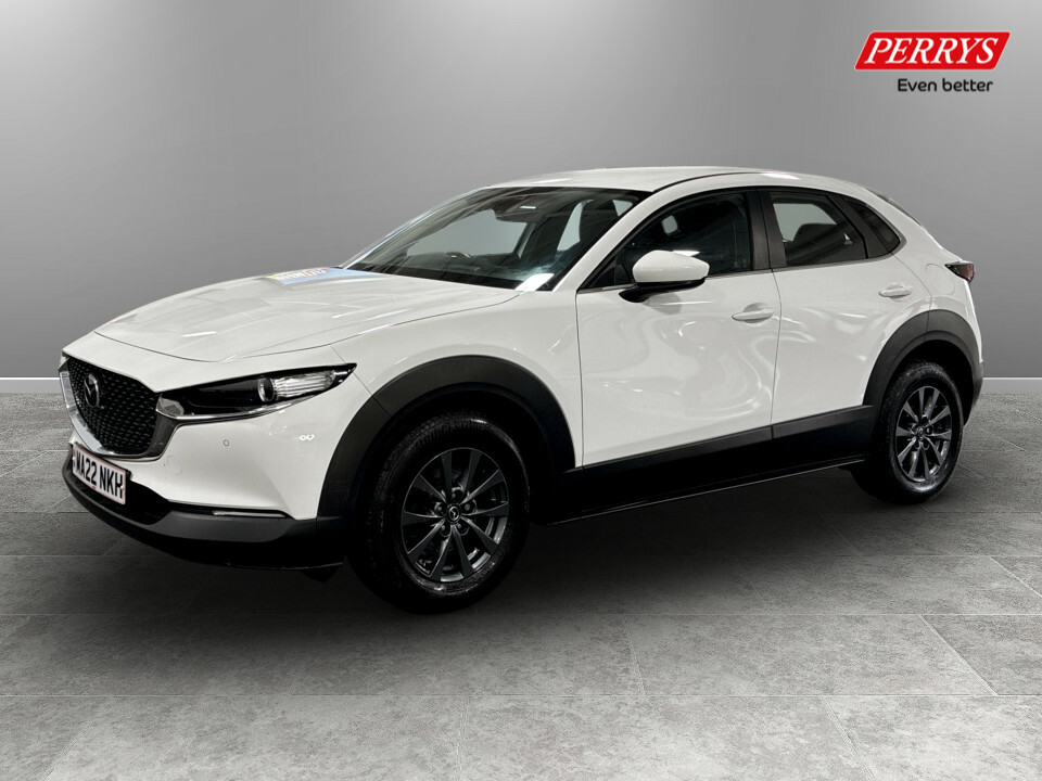 Mazda CX-30 2.0 E-skyactiv G Mhev Se-l Lux MA22NKH White #3