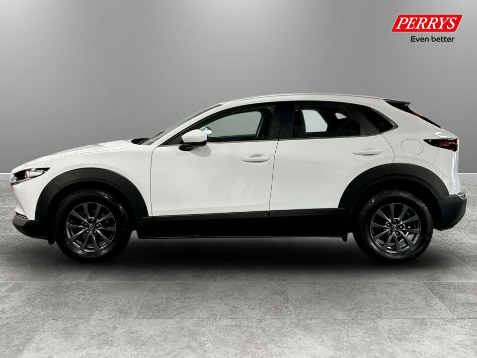 Mazda CX-30 2.0 E-skyactiv G Mhev Se-l Lux MA22NKH White #4