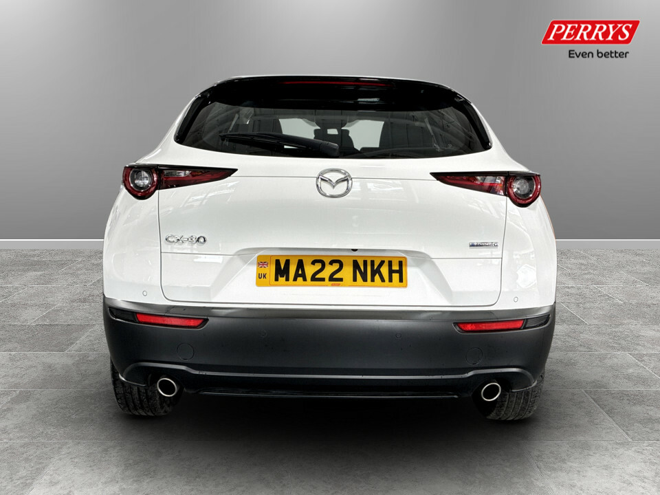 Mazda CX-30 2.0 E-skyactiv G Mhev Se-l Lux MA22NKH White #6