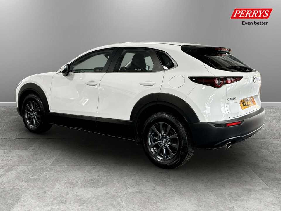 Mazda CX-30 2.0 E-skyactiv G Mhev Se-l Lux MA22NKH White #5
