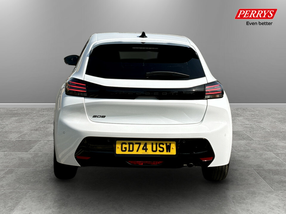 Peugeot 208 1.2 Puretech 100 Allure GD74USW White #6