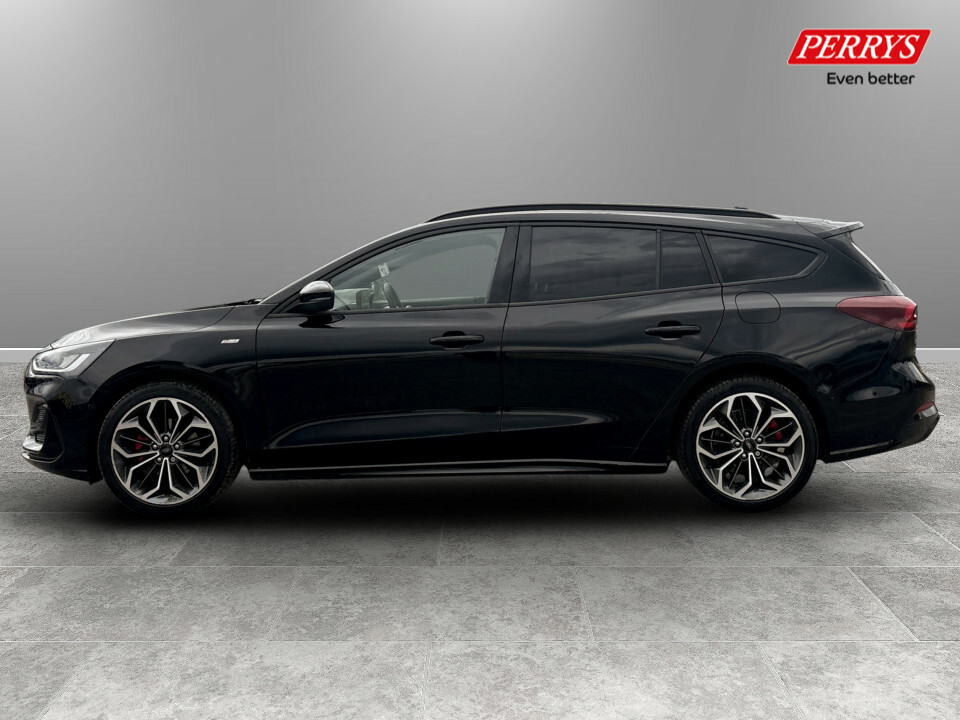 Ford Focus 1.0 Ecoboost Hybrid Mhev 155 St-line X FR23EYU Black #4