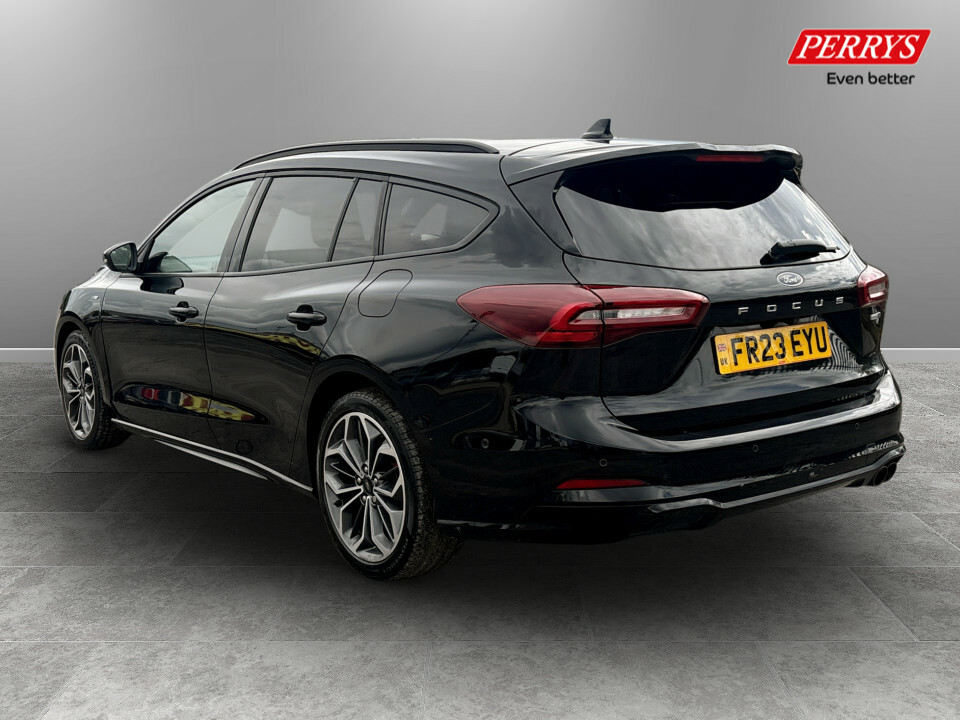 Ford Focus 1.0 Ecoboost Hybrid Mhev 155 St-line X FR23EYU Black #5