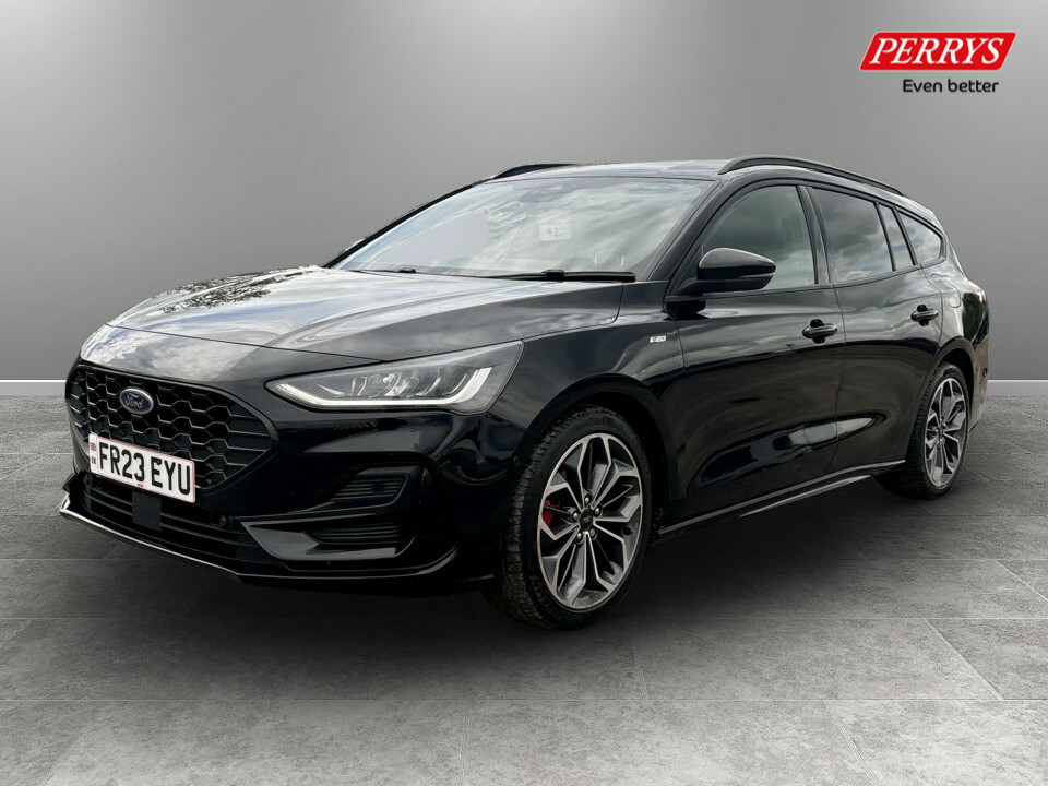 Ford Focus 1.0 Ecoboost Hybrid Mhev 155 St-line X FR23EYU Black #3