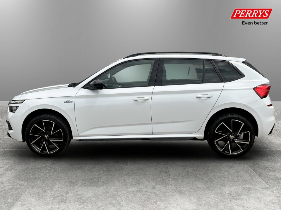 Skoda Kamiq 1.0 Tsi 110 Monte Carlo CA23XPW White #4