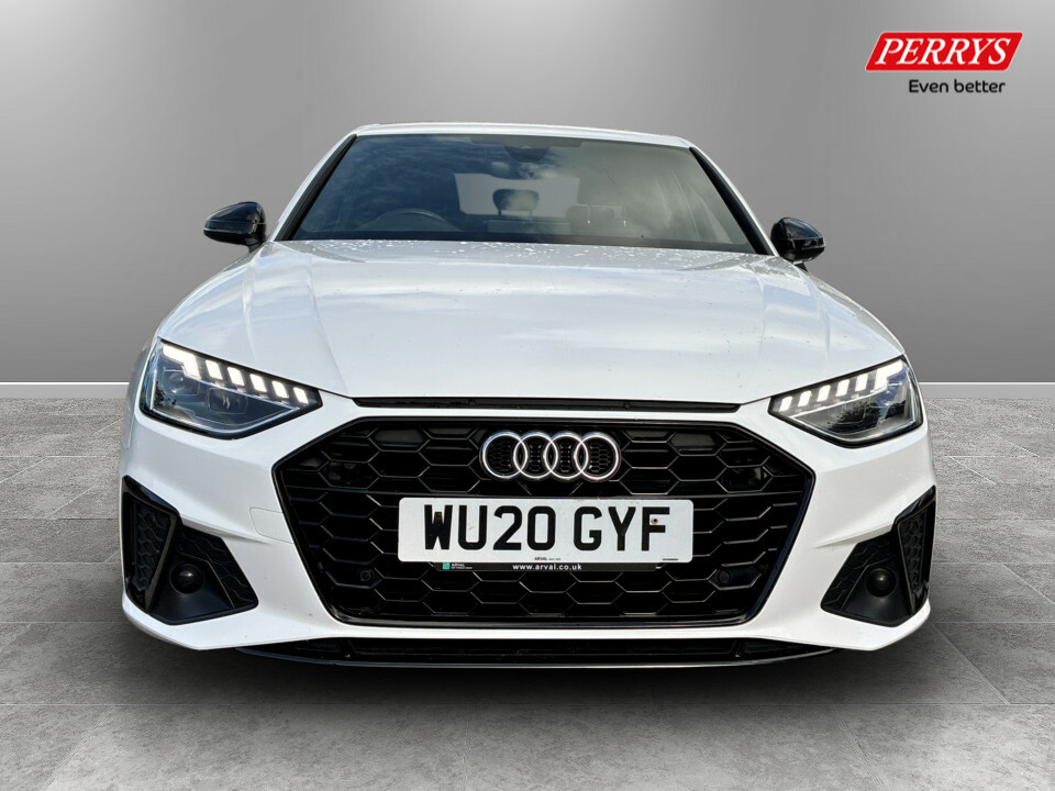 Audi A4 35 Tdi Black Edition S Tronic WU20GYF White #2