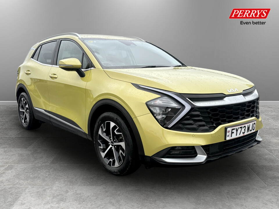 Kia Sportage 1.6T Gdi Hev 3 Yellow