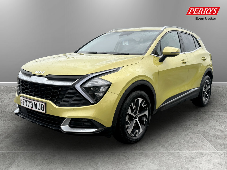 Kia Sportage 1.6T Gdi Hev 3 FY73WJO Yellow #3