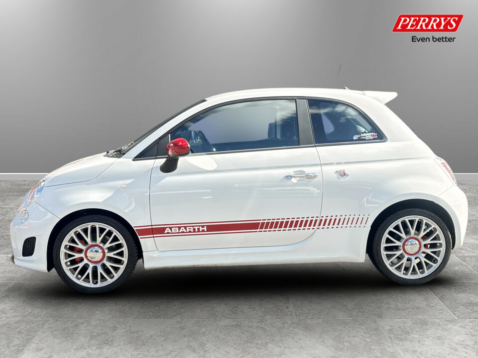 Abarth 500 1.4 16V T-jet White #4