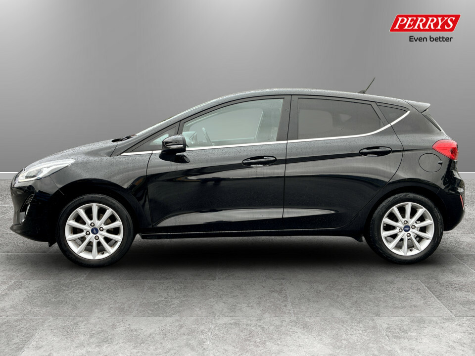 Ford Fiesta 1.0 Ecoboost 95 Titanium KW20YDJ Black #4