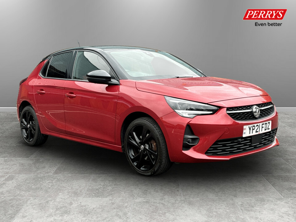 Vauxhall Corsa 1.2 Turbo Sri Nav Premium Red