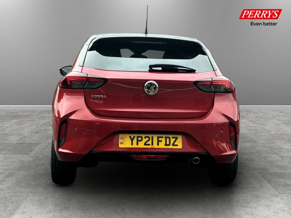 Vauxhall Corsa 1.2 Turbo Sri Nav Premium YP21FDZ Red #6