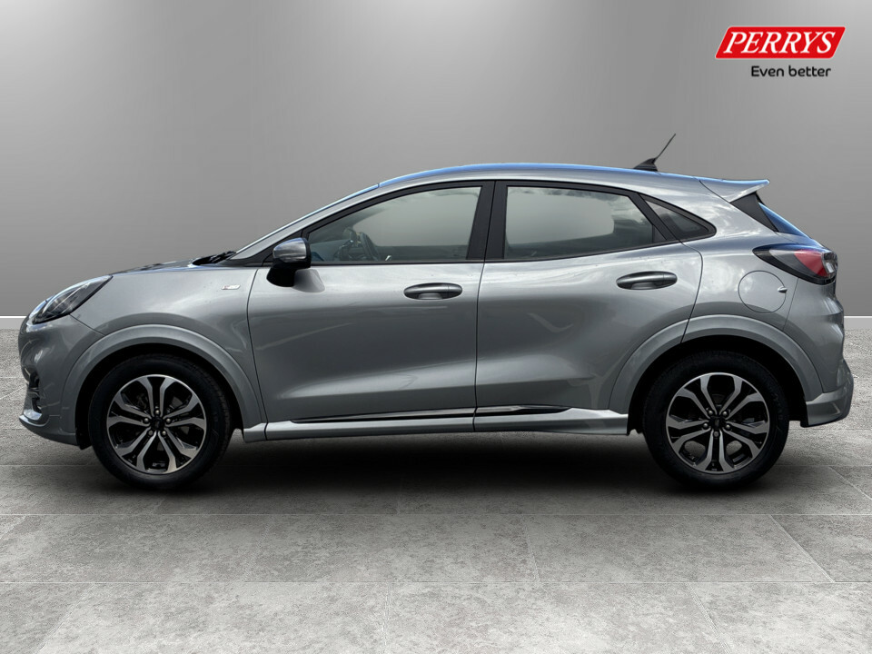 Ford Puma 1.0 Ecoboost Hybrid Mhev St-line YM23ZMZ Silver #4