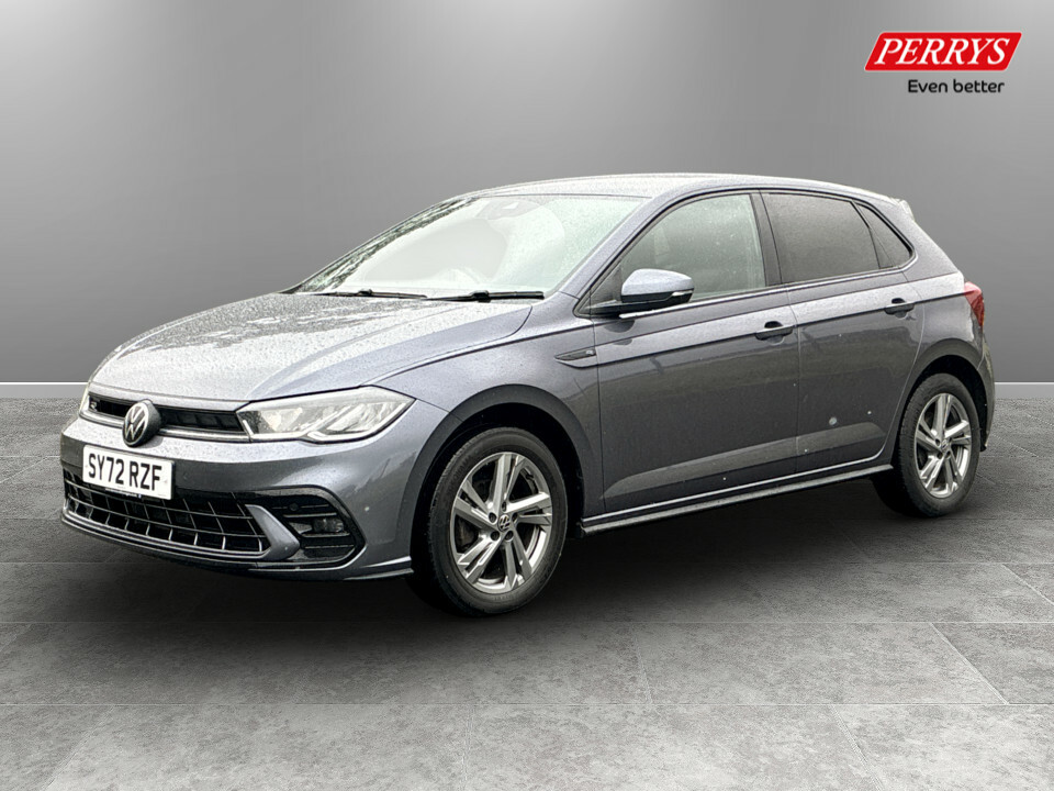 Volkswagen Polo 1.0 Tsi R-line Dsg SY72RZF Grey #3