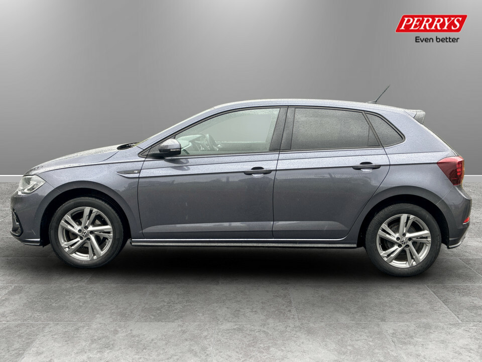 Volkswagen Polo 1.0 Tsi R-line Dsg SY72RZF Grey #4