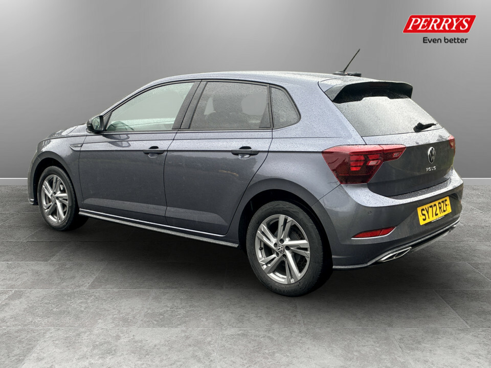 Volkswagen Polo 1.0 Tsi R-line Dsg SY72RZF Grey #5