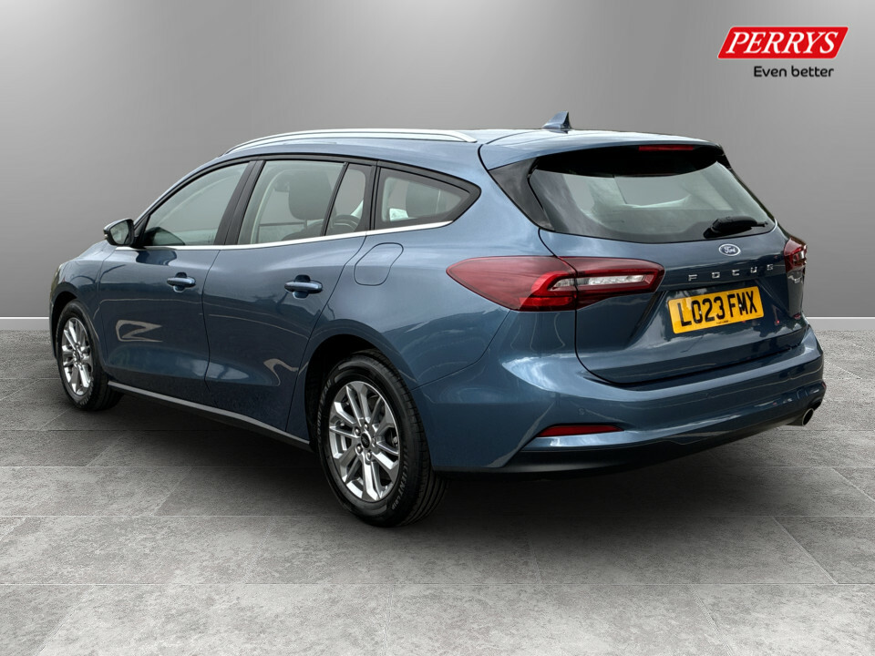 Ford Focus 1.0 Ecoboost Hybrid Mhev Titanium LO23FMX Blue #5