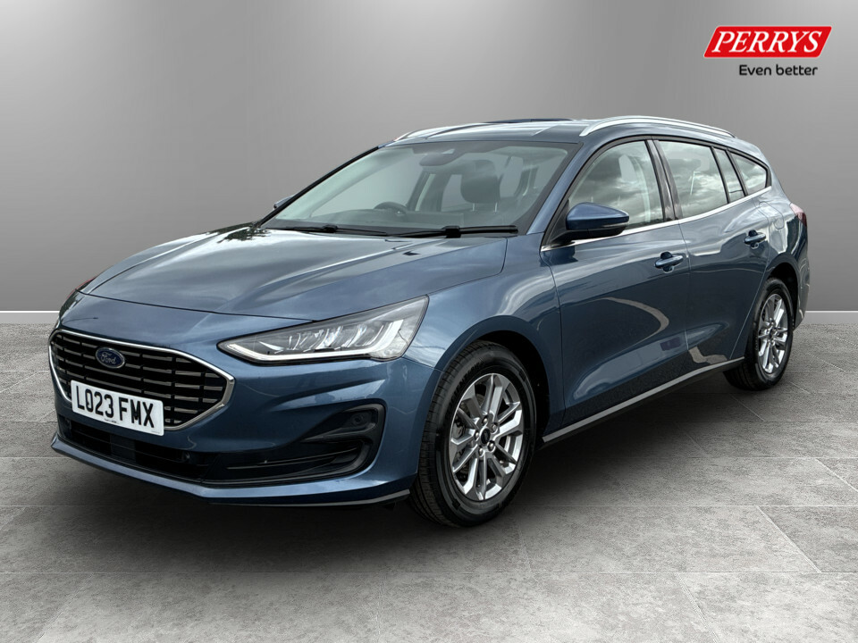 Ford Focus 1.0 Ecoboost Hybrid Mhev Titanium LO23FMX Blue #3