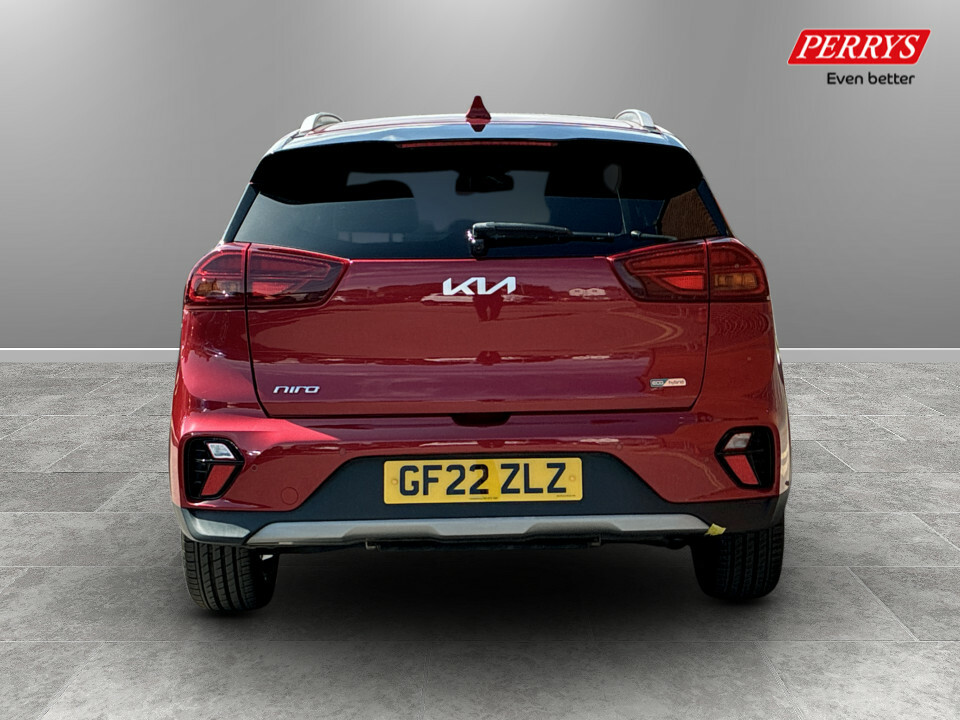 Kia Niro 1.6 Gdi Hybrid 3 Dct GF22ZLZ Red #6