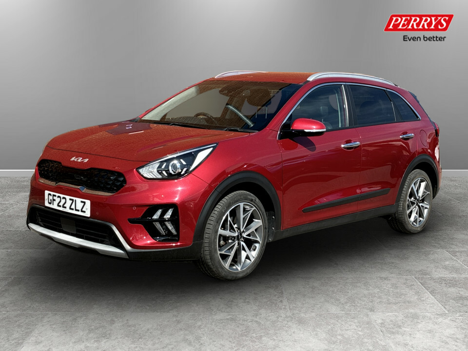 Kia Niro 1.6 Gdi Hybrid 3 Dct GF22ZLZ Red #3