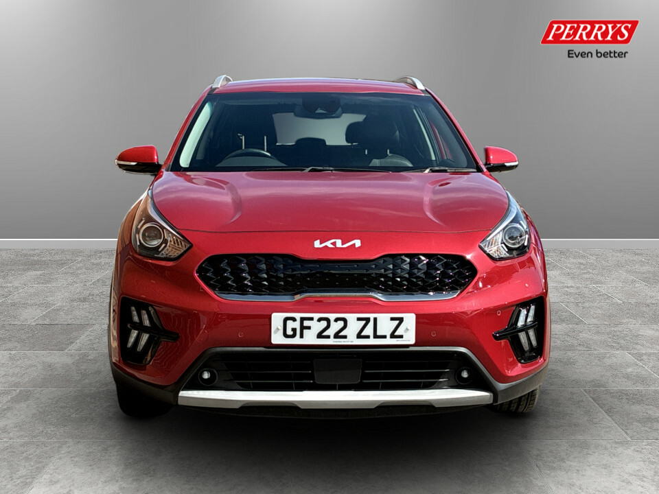 Kia Niro 1.6 Gdi Hybrid 3 Dct GF22ZLZ Red #2