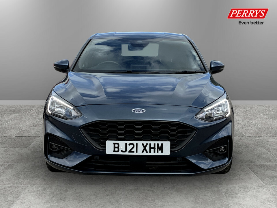 Ford Focus 1.0 Ecoboost 125 St-line Edition BJ21XHM Blue #2